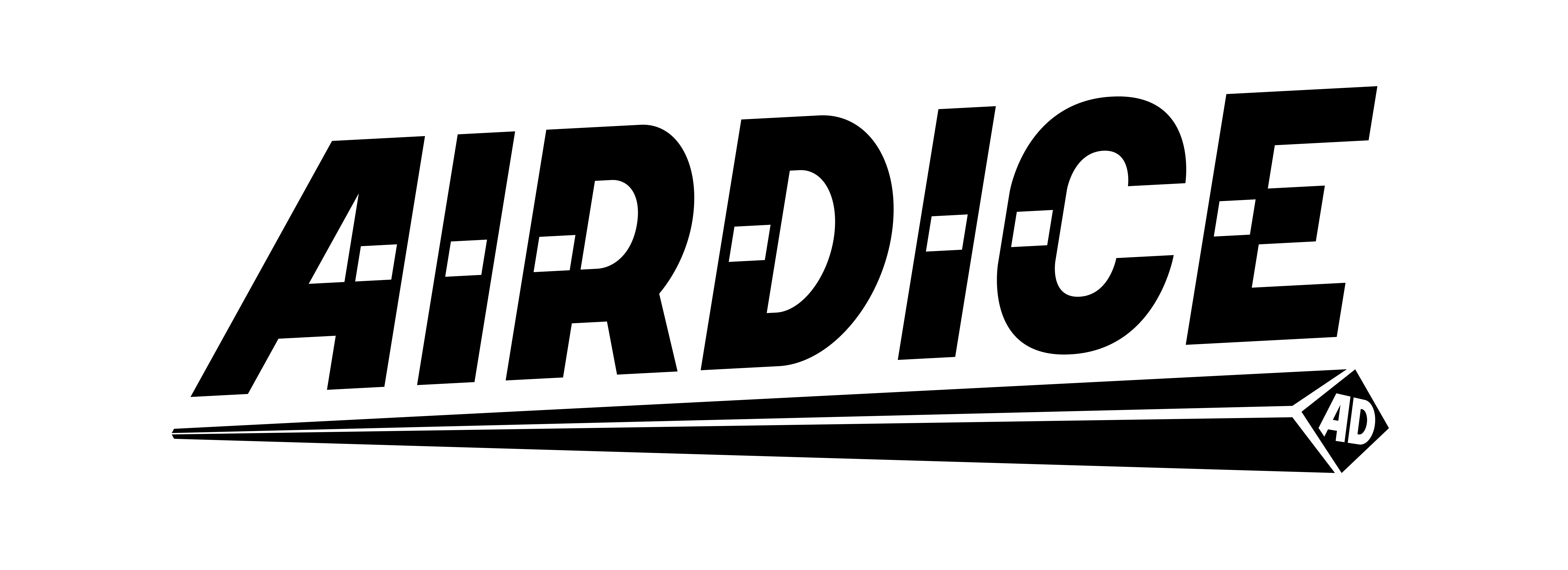 AIRDICE Wortmarke in Schwarz